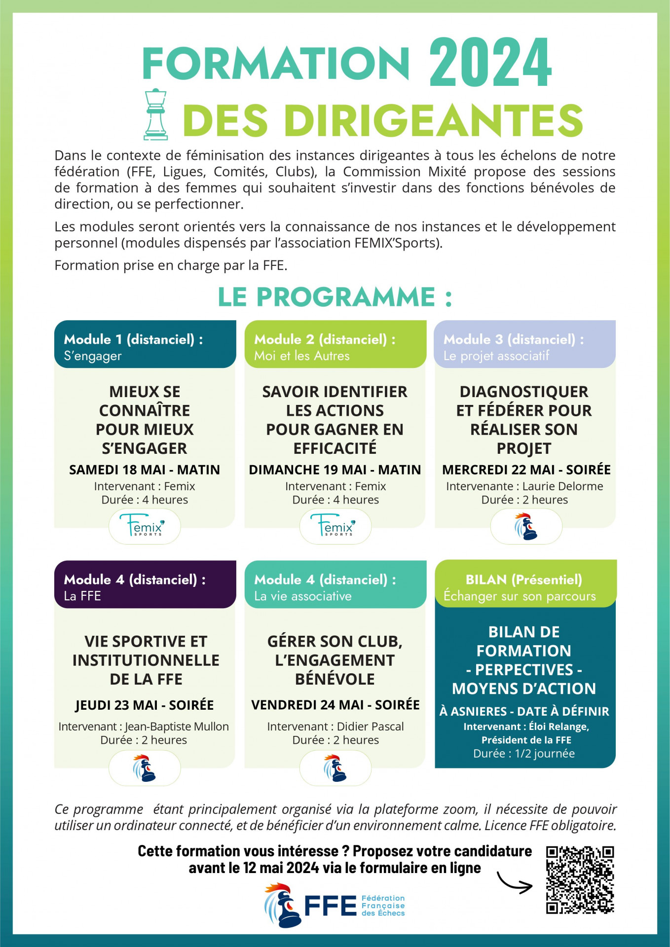 Modules de Formation pour les Dirigeantes cover