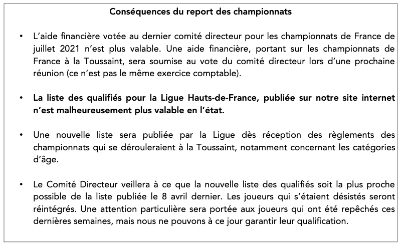 Comité directeur n°3 - Championnats de France des Jeunes et Campagne Agence Nationale du Sport cover